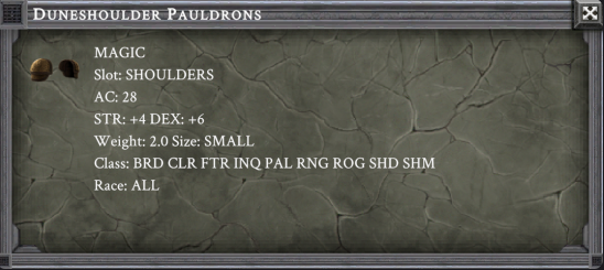 DUNESHOULDER PAULDRONS item card